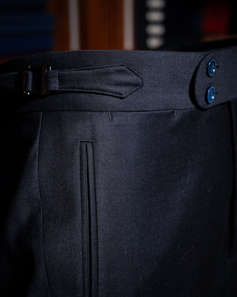 Canova Blue Flannel Suit