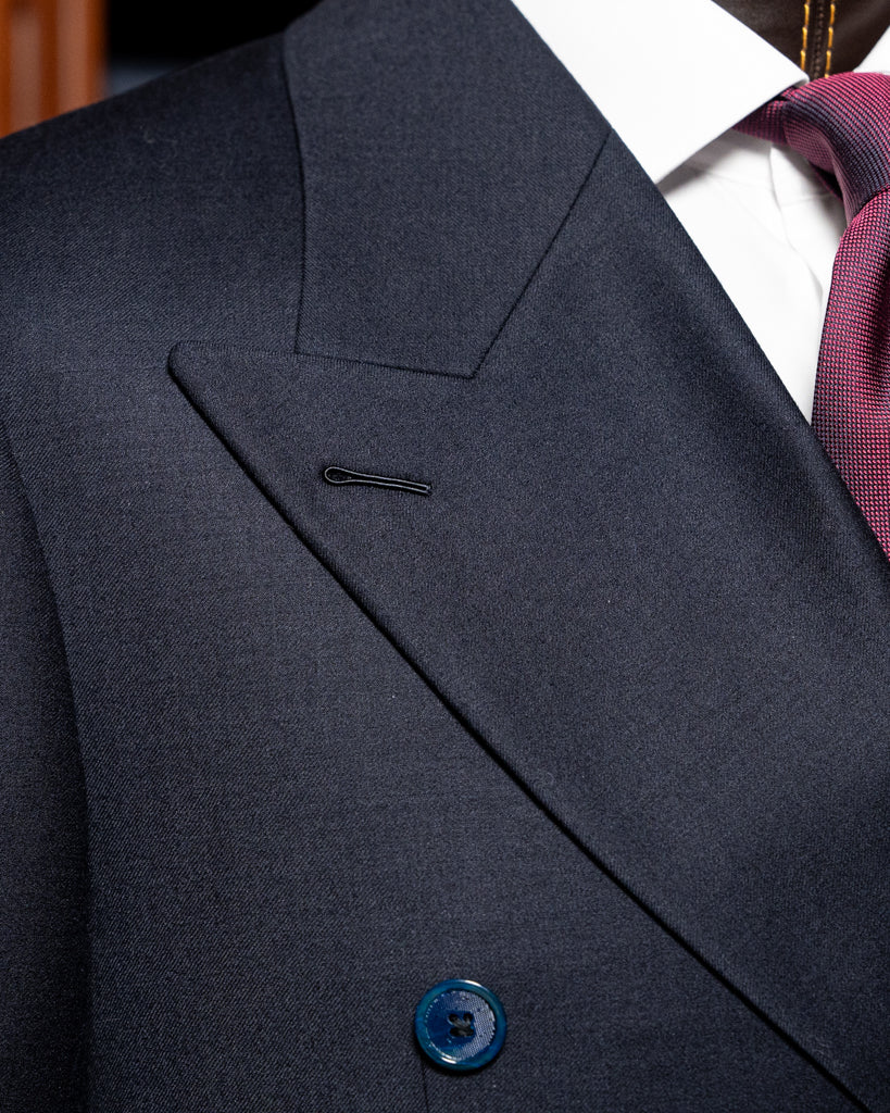 Canova Blue Flannel Suit