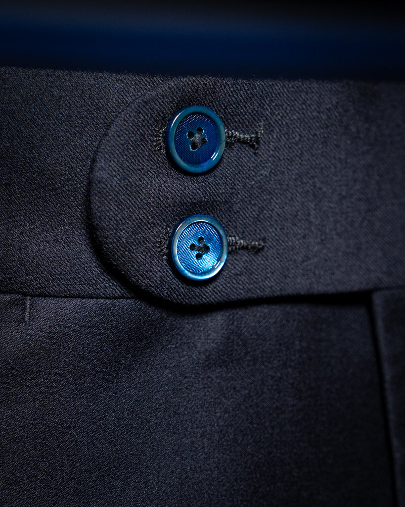 Canova Blue Flannel Suit
