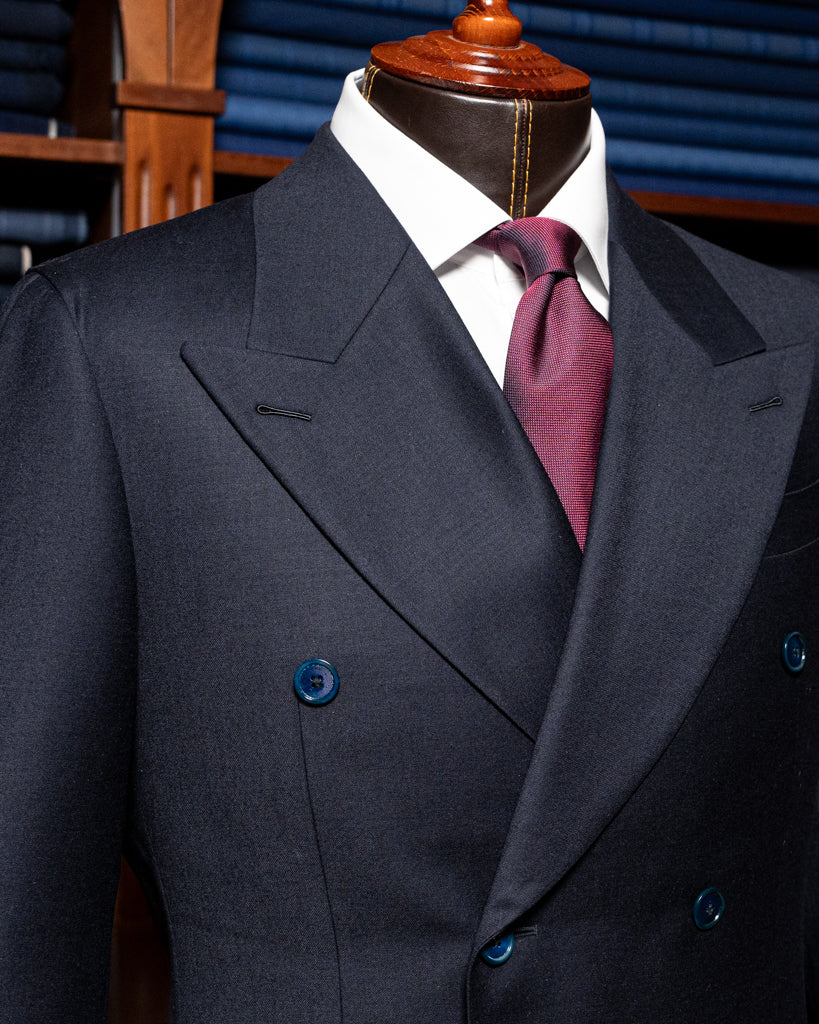 Canova Blue Flannel Suit