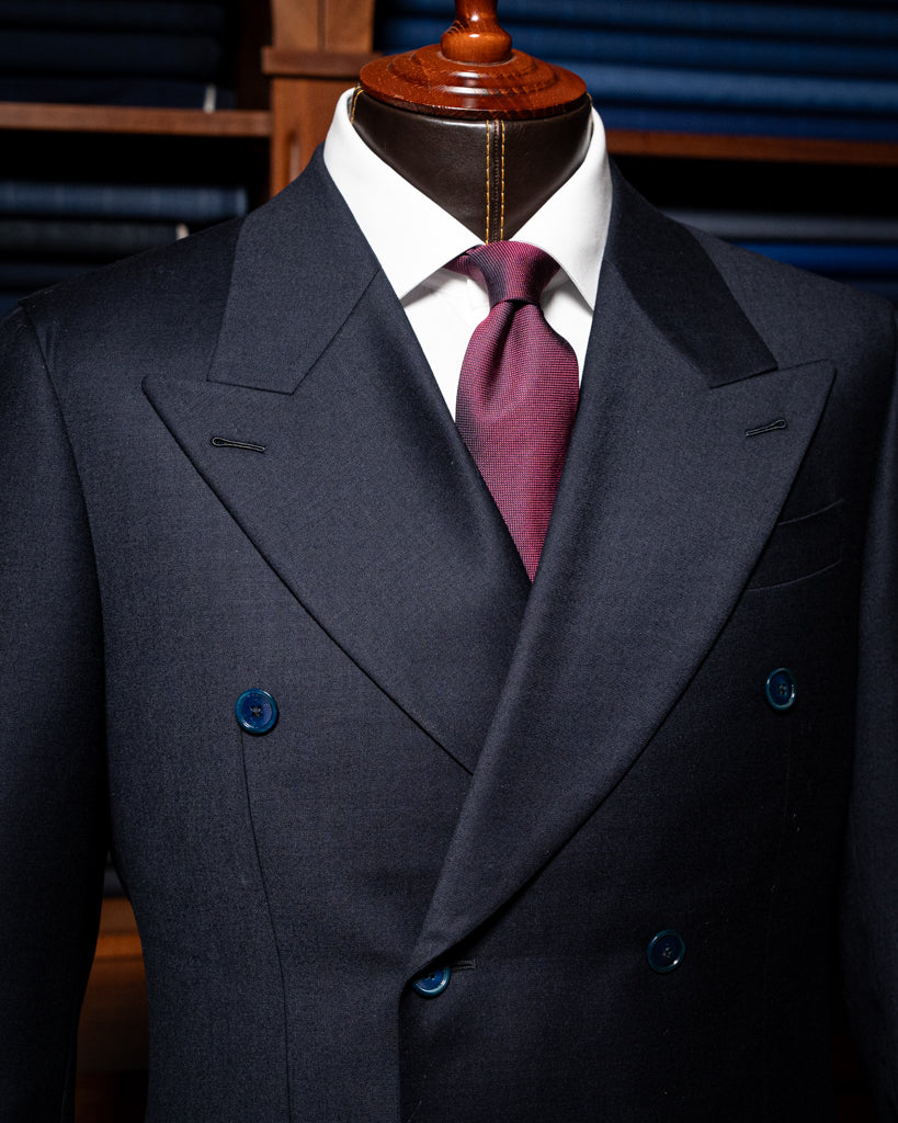 Canova Blue Flannel Suit