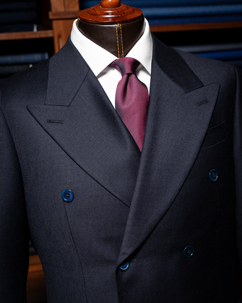 Canova Blue Flannel Suit