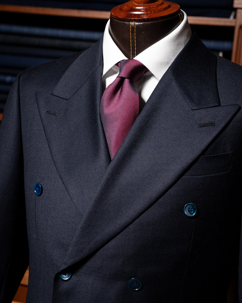 Canova Blue Flannel Suit