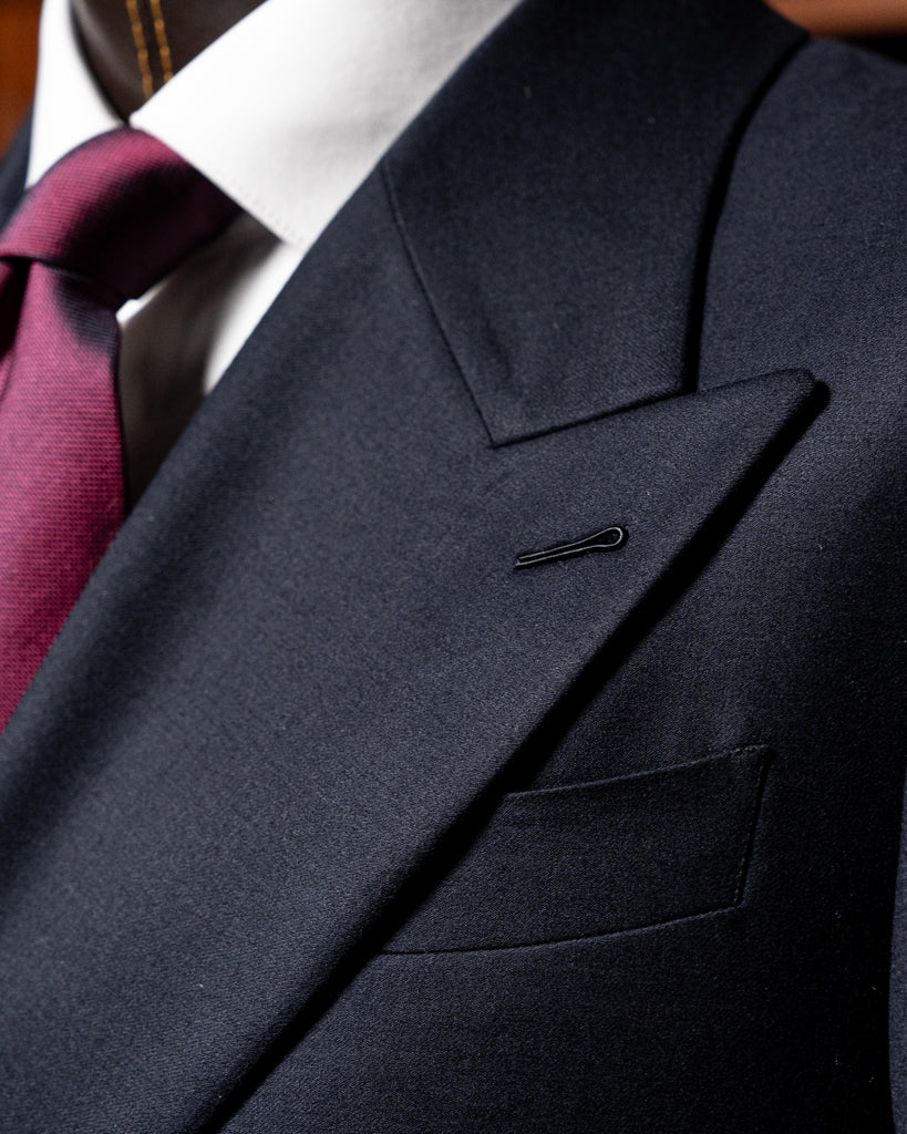 Canova Blue Flannel Suit
