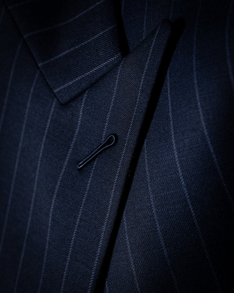 Canova Blue Pinstripe Suit