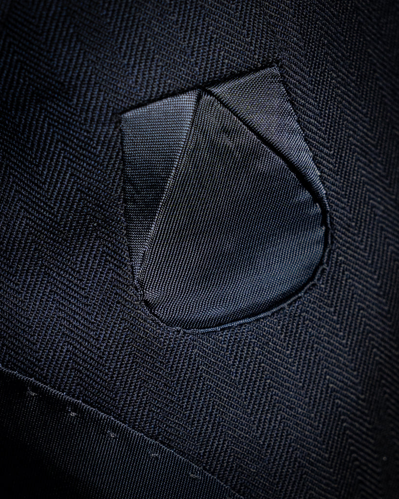 Canova Blue Herringbone Suit