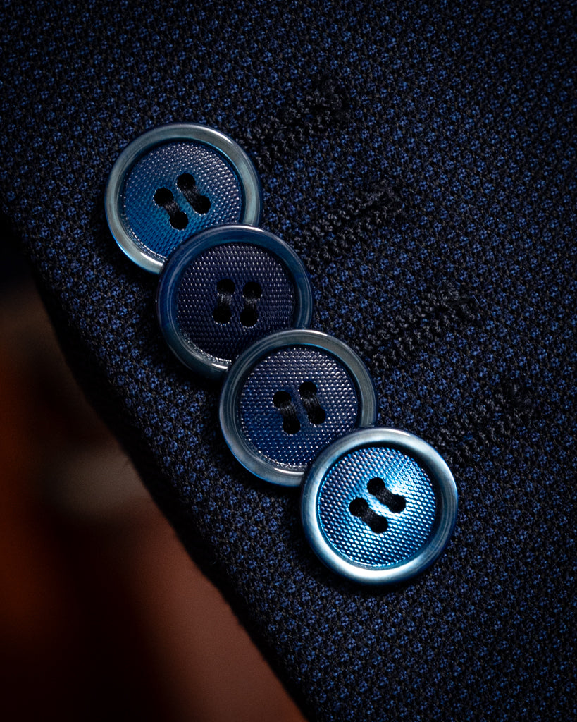 Canova Light Blue Bird's Eye Suit