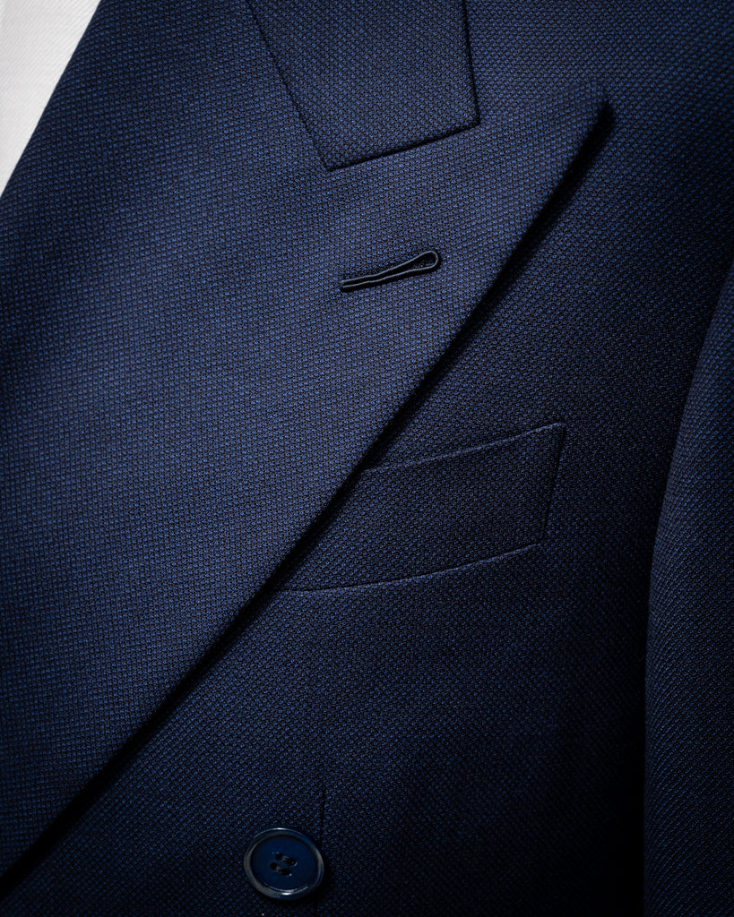 Canova Light Blue Bird's Eye Suit