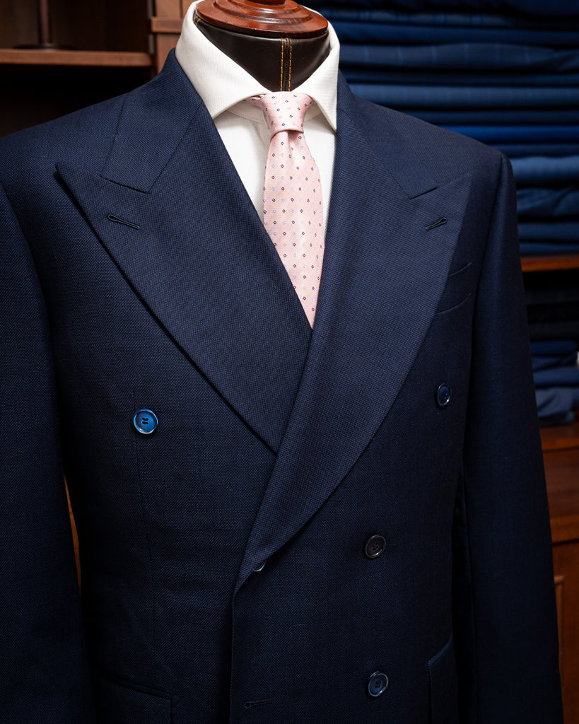 Canova Light Blue Bird's Eye Suit