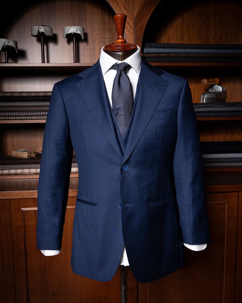Abito Giotto Blu Navy con Gilet