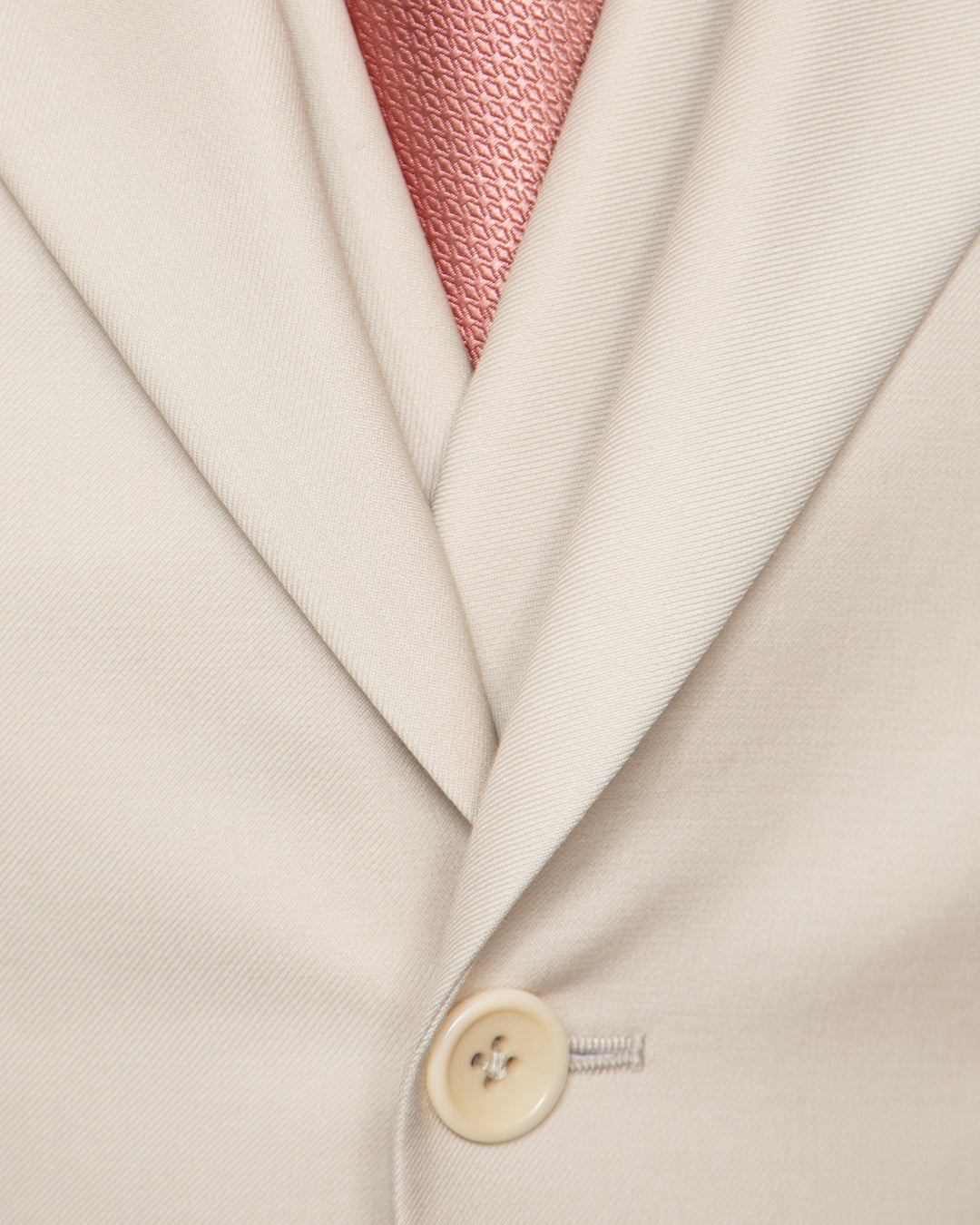 Abito Giotto Beige Biscotto con Gilet e Fodera Fantasia