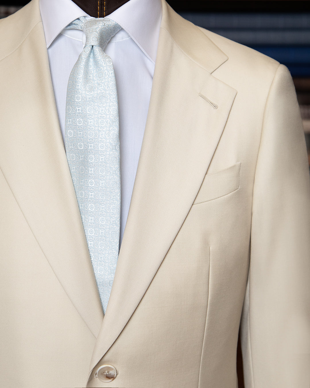 Abito Giotto Beige Biscotto con Stampa