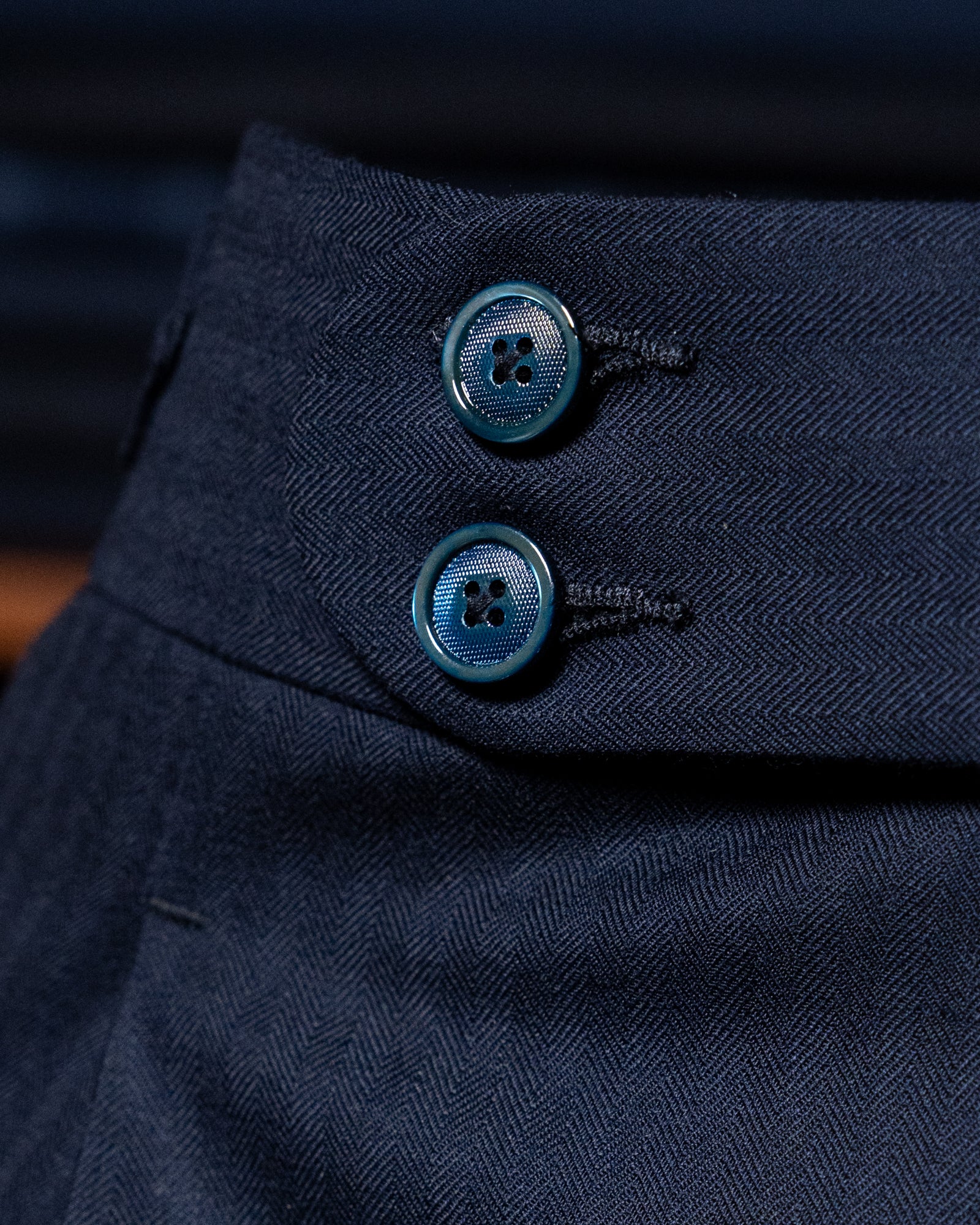 Giotto Herringbone Light Blue Suit