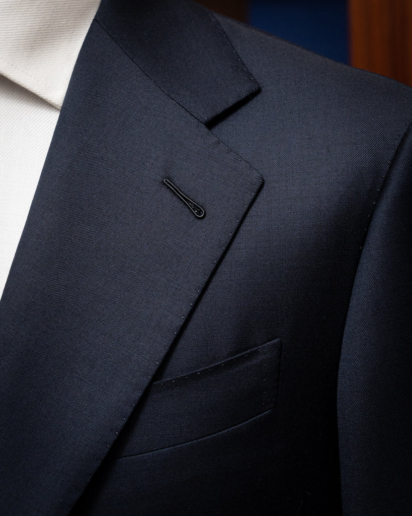 Giotto Navy Blue Super 130s Suit with Vest