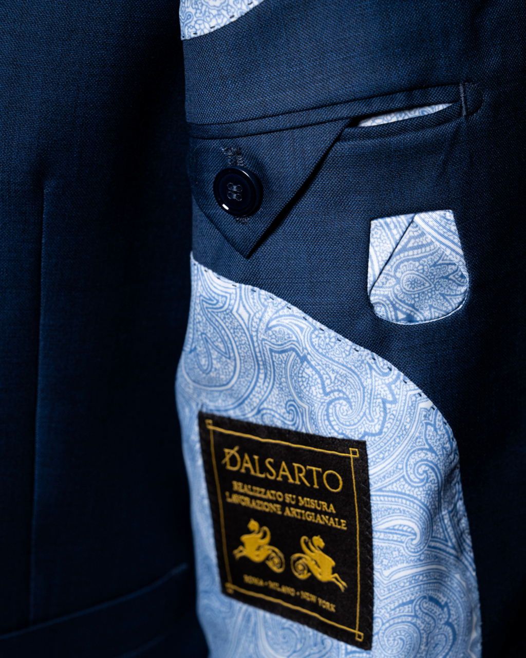 Giotto Light Blue Suit With Vest