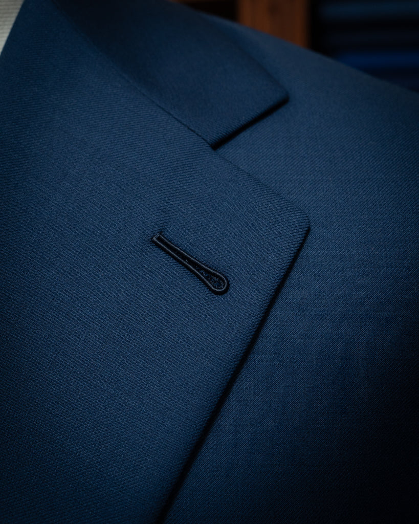 Bright Blue Giotto Suit with Vest