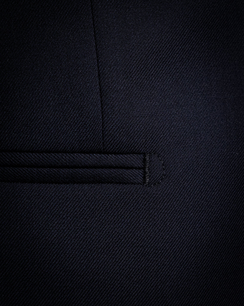 Dark Blue Giotto Suit with Vest