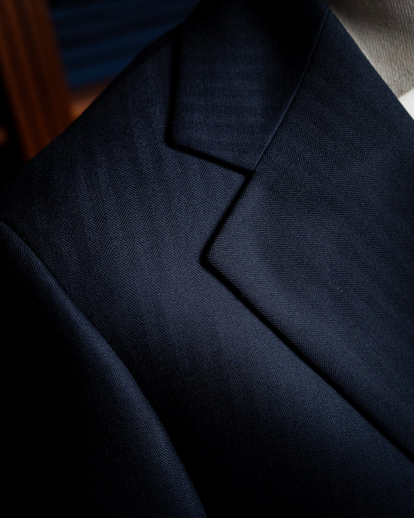 Abito Giotto Blu Scuro Spinato