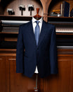 Giotto Blue Pinstripe Tone on Tone Suit