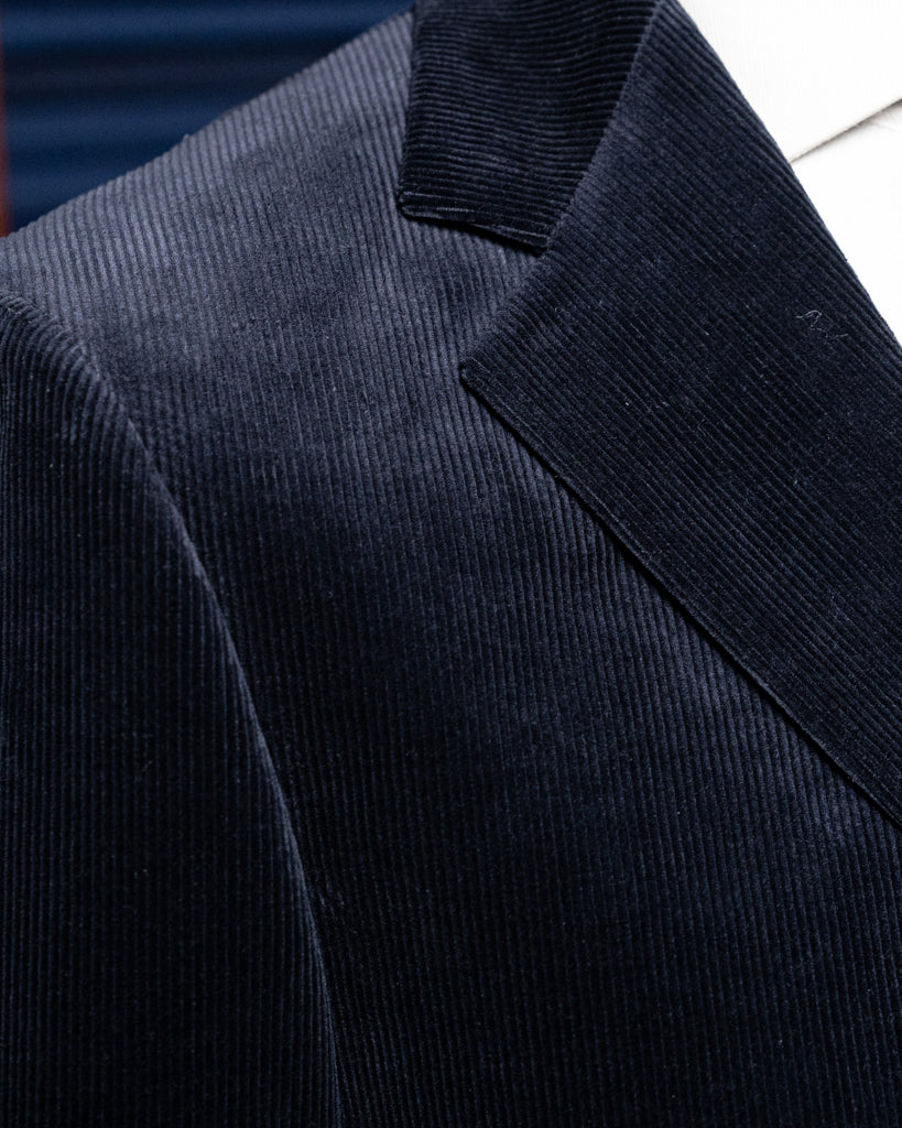 Giotto Blue Corduroy Suit