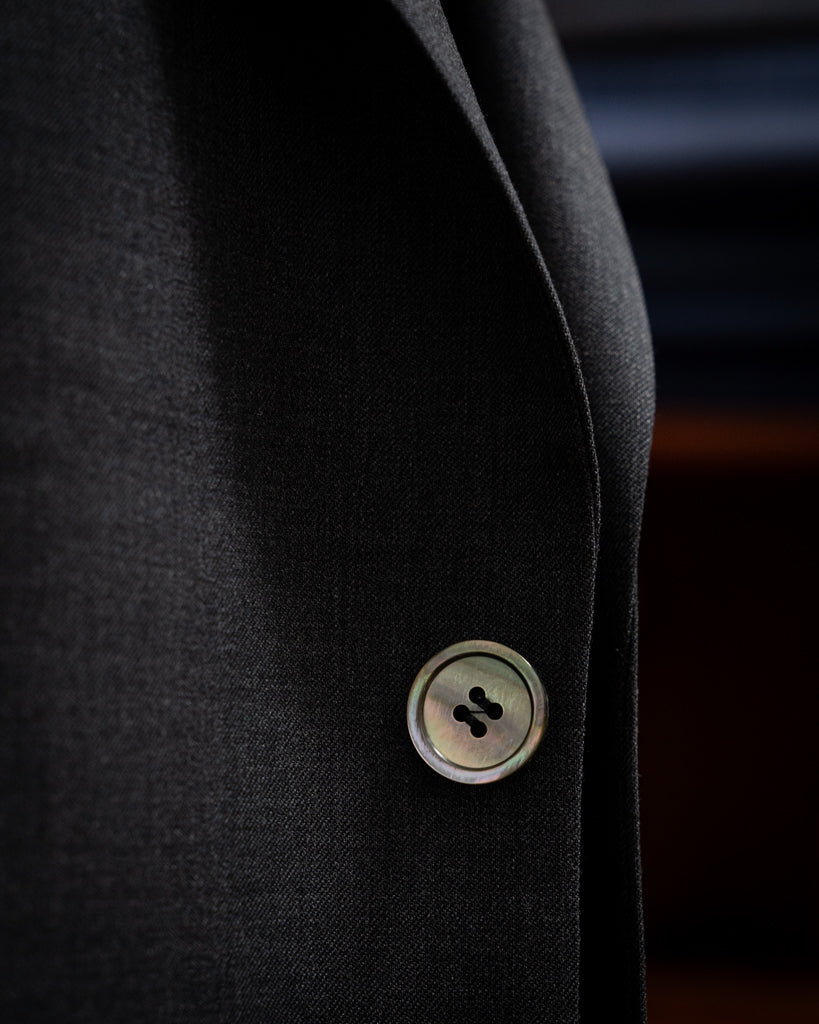 Dark Grey Giotto Suit with Vest