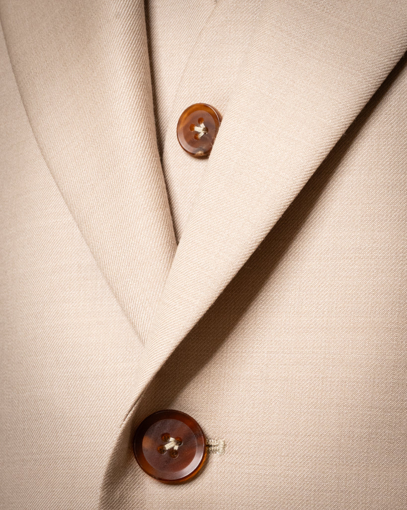 Giotto Beige Biscuit suit with Vest