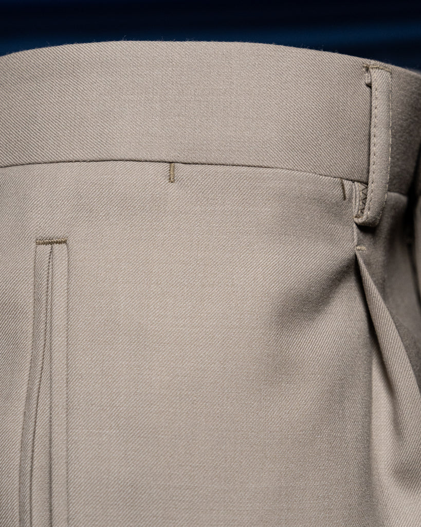 Beige Giotto Suit with Vest