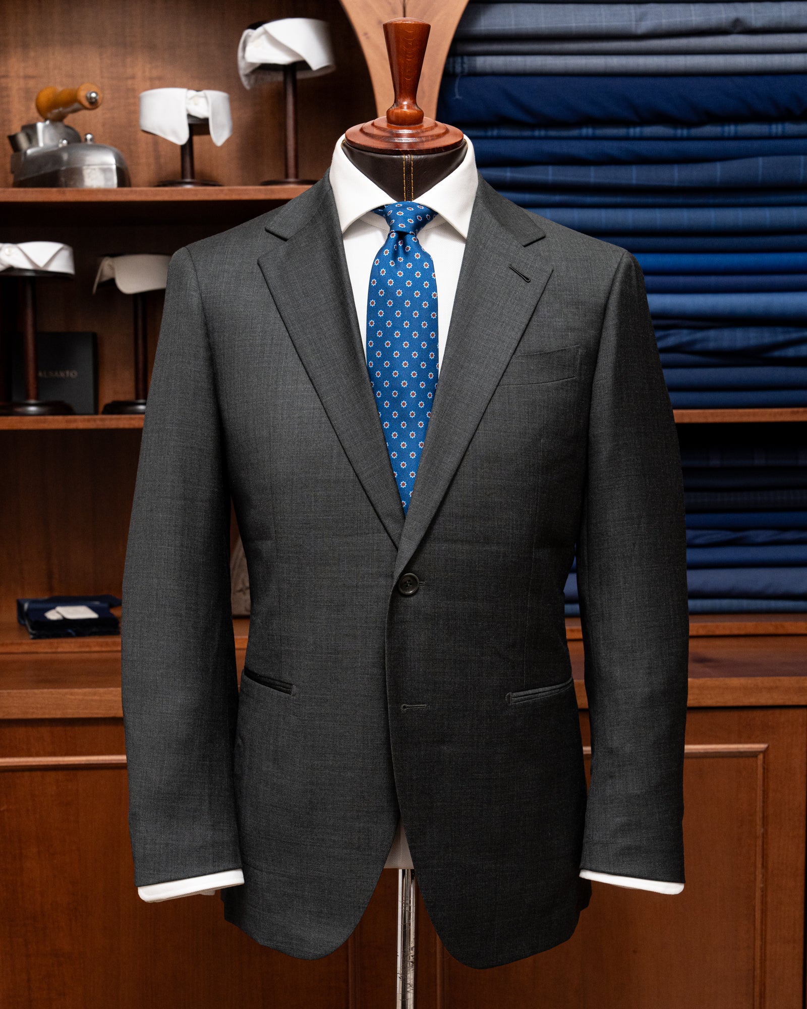 Giotto Grey-Green Suit