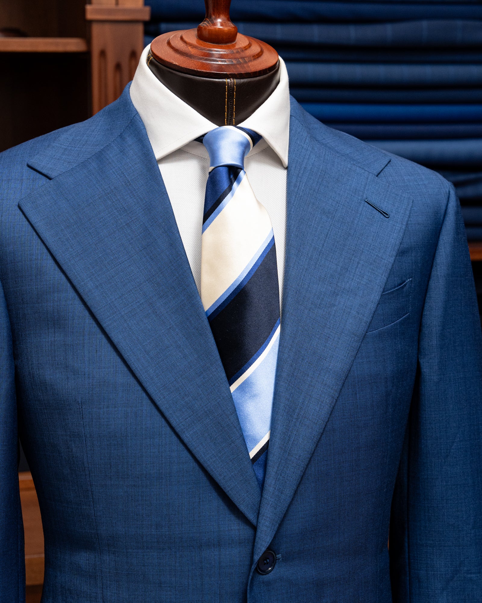 Giotto Grisaglia Light Blue Suit