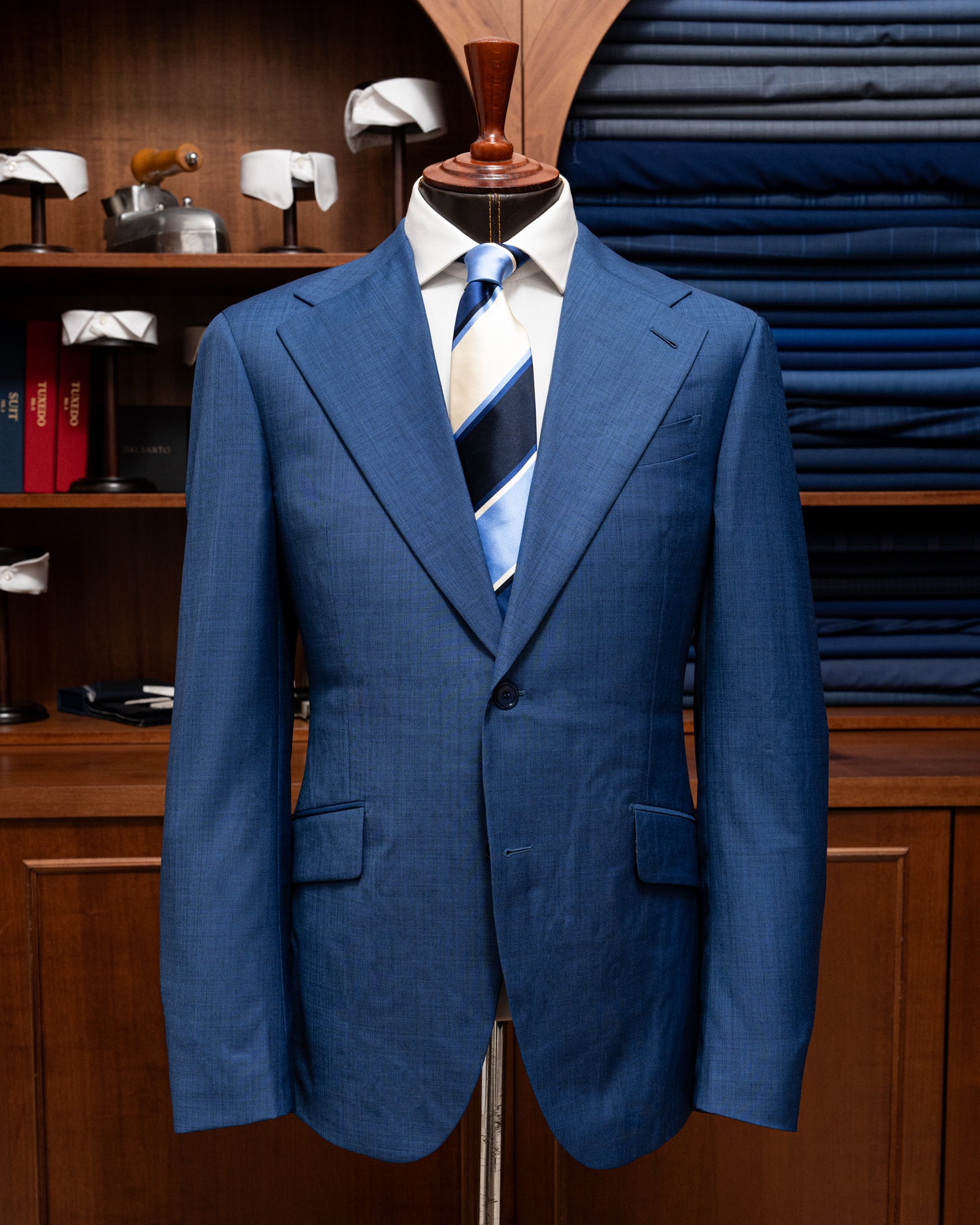 Giotto Grisaglia Light Blue Suit