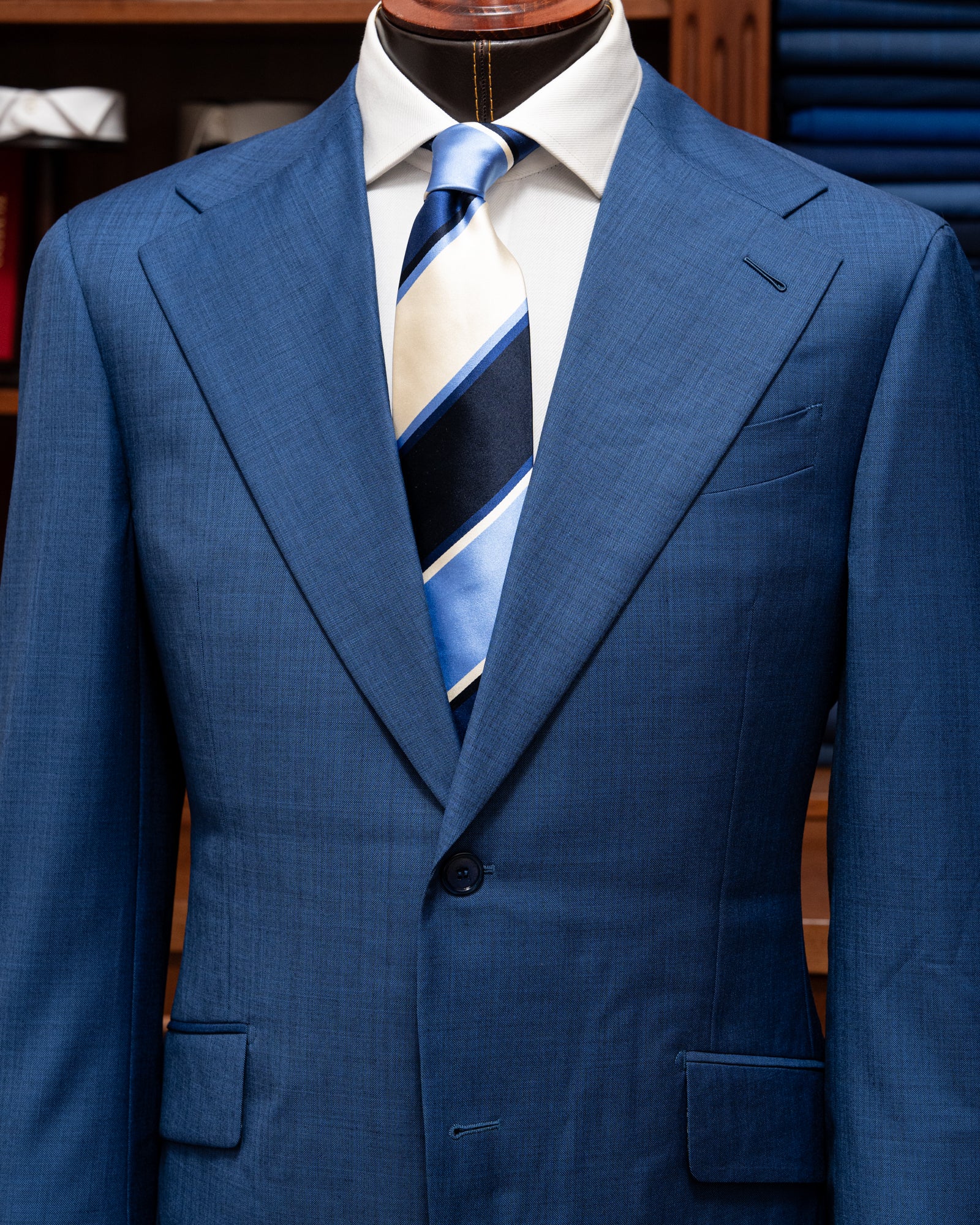 Giotto Grisaglia Light Blue Suit