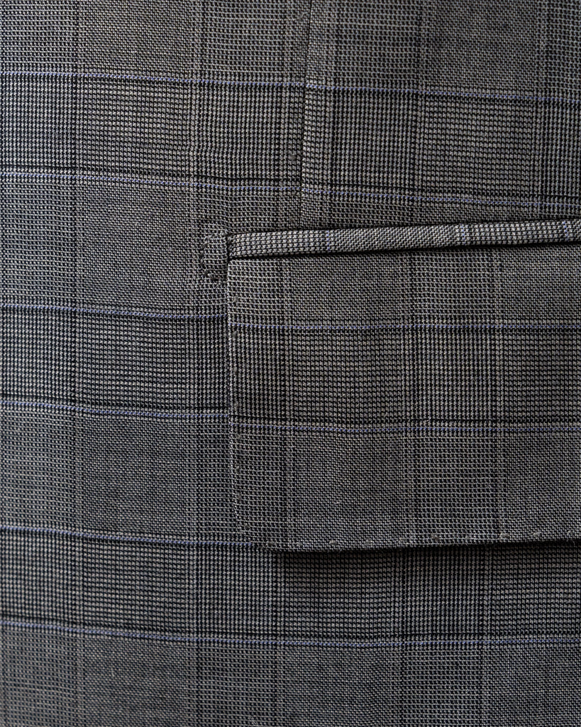 Giotto Glencheck Gray Suit