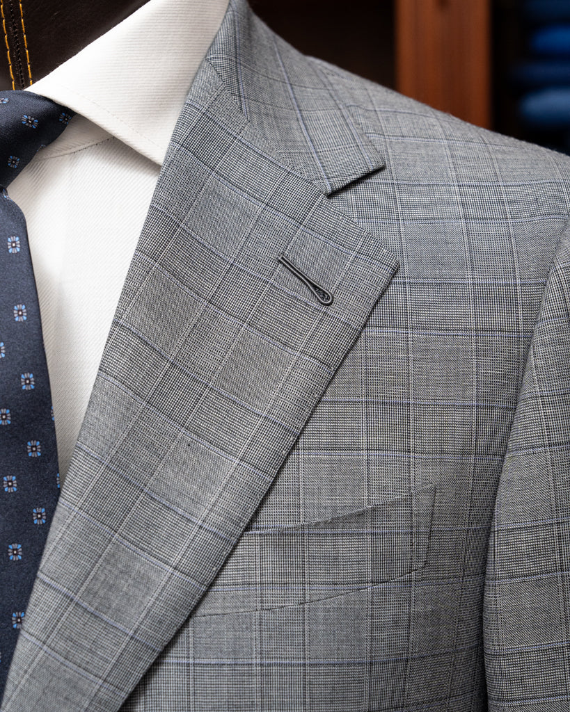 Giotto Glencheck Gray Suit