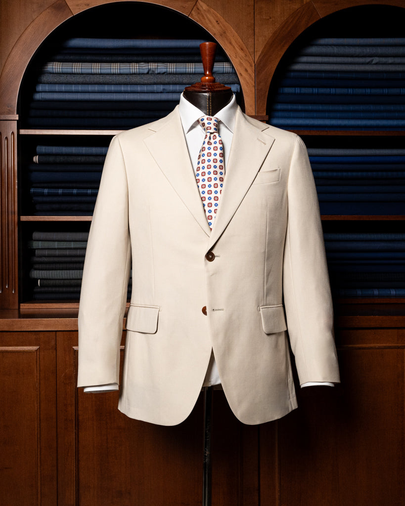 Giotto Unlined Beige Suit