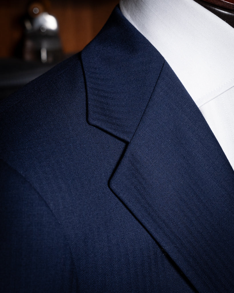 Abito Giotto Spinato Blu Navy