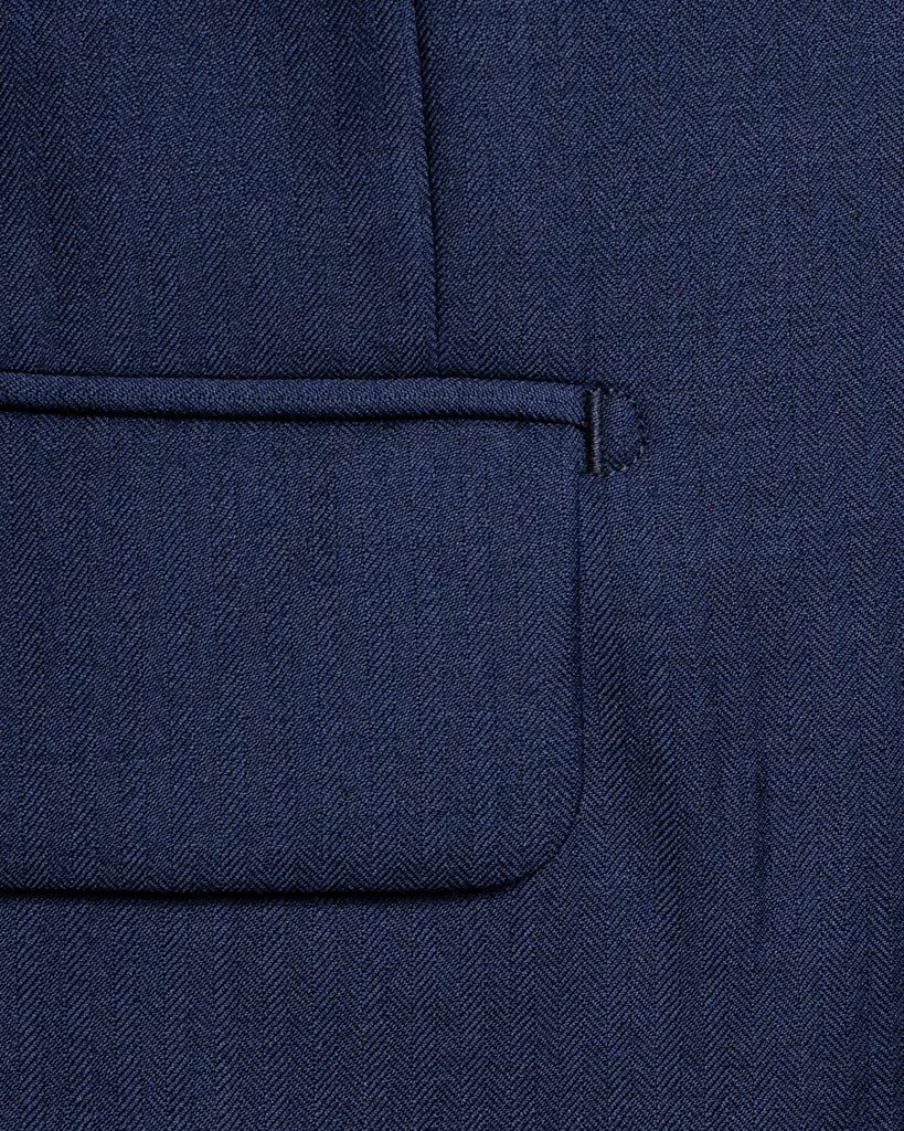 Abito Giotto Spinato Blu Navy