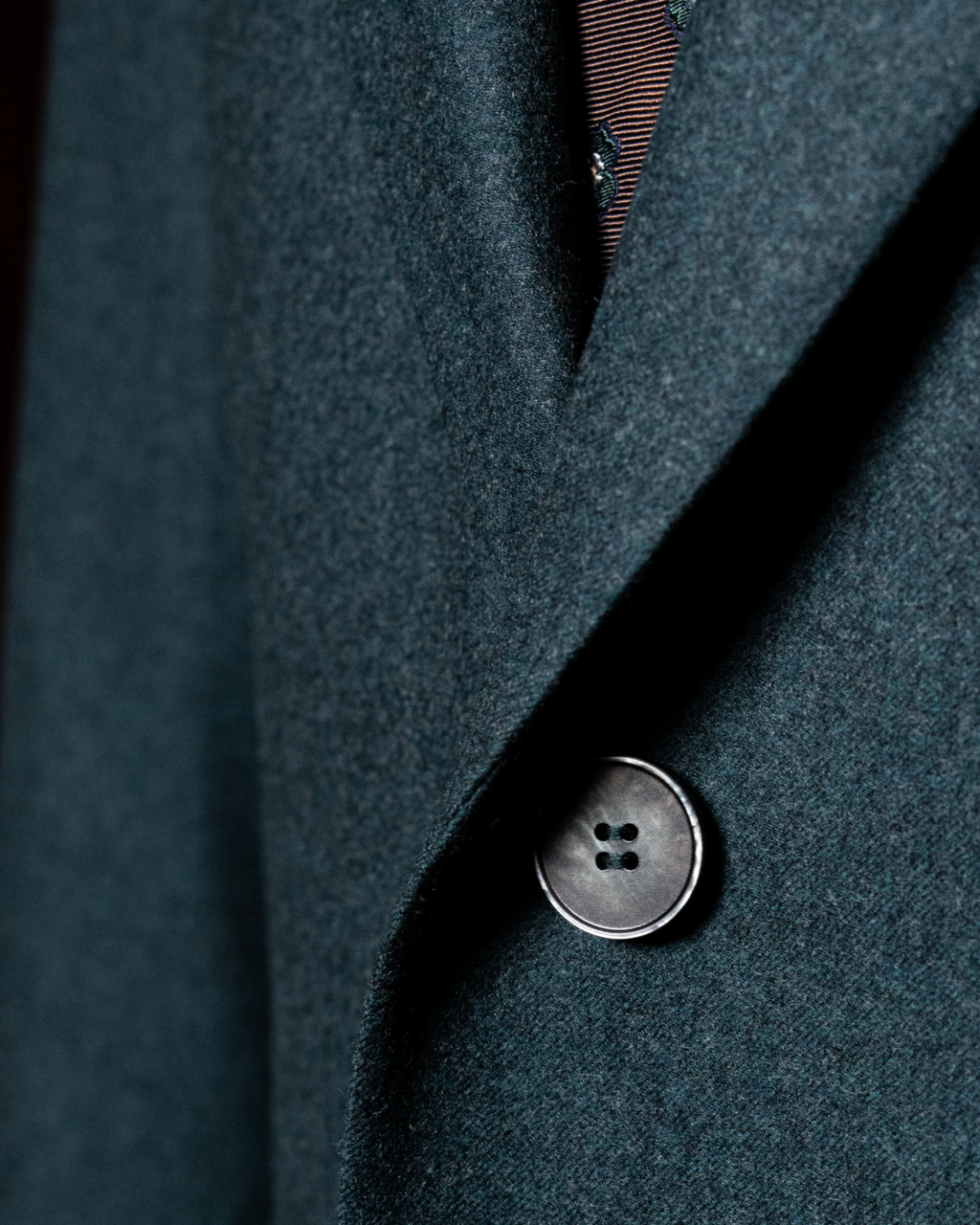 Giotto Forest Green Flannel Suit