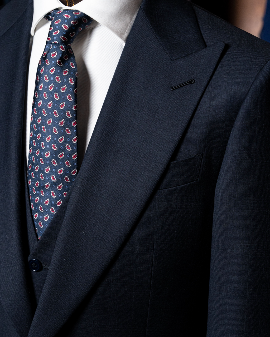 Abito Modernico Dark Blue con Gilet