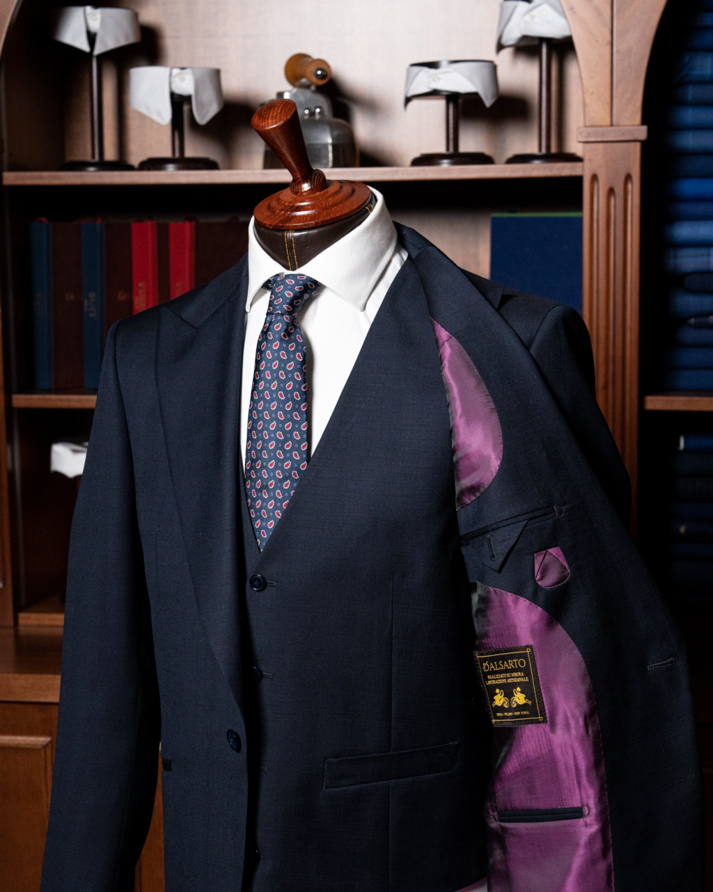 Modernico 3 Piece Suit Dark Blue