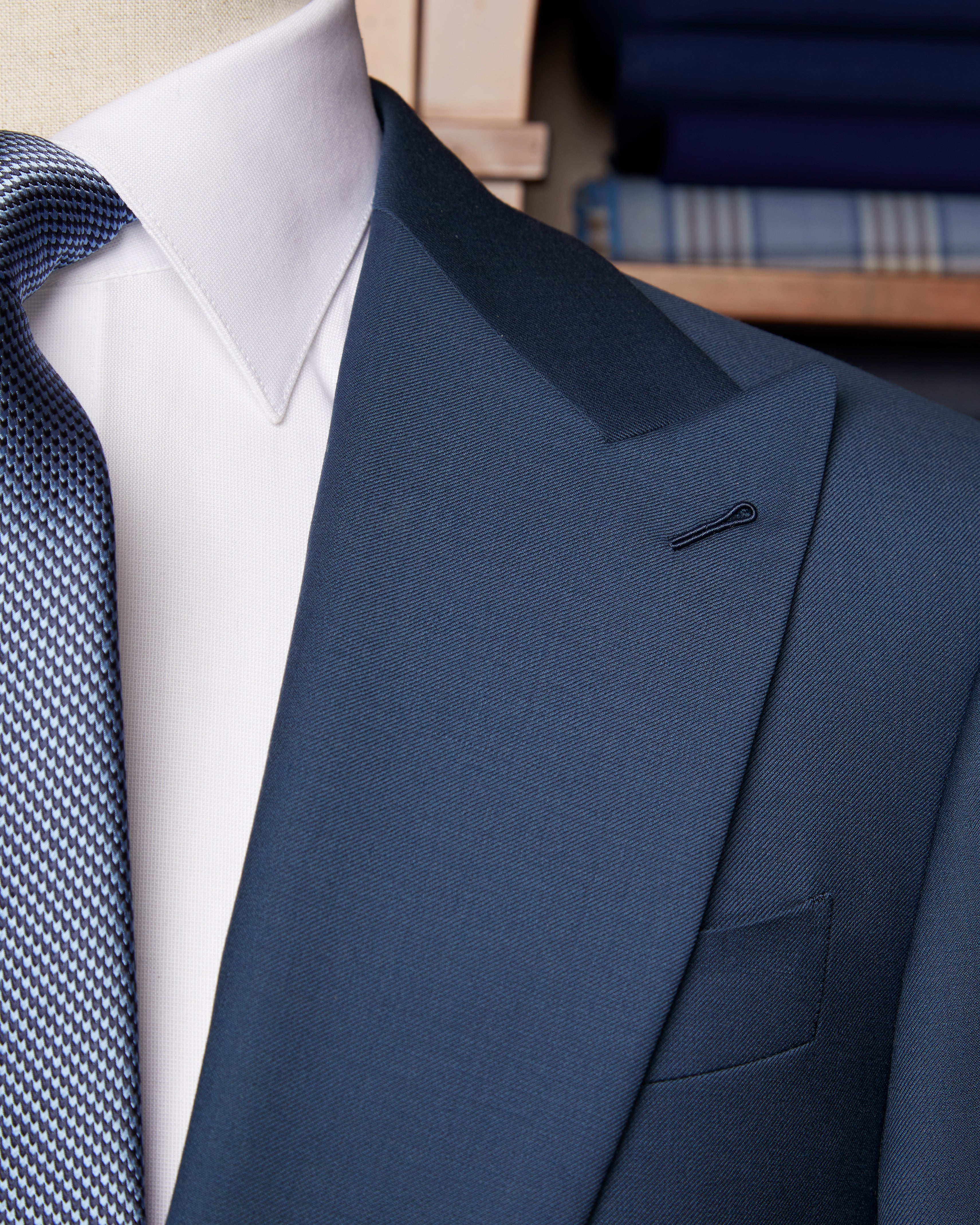 Abito Modernico Blu Petrolio con Gilet