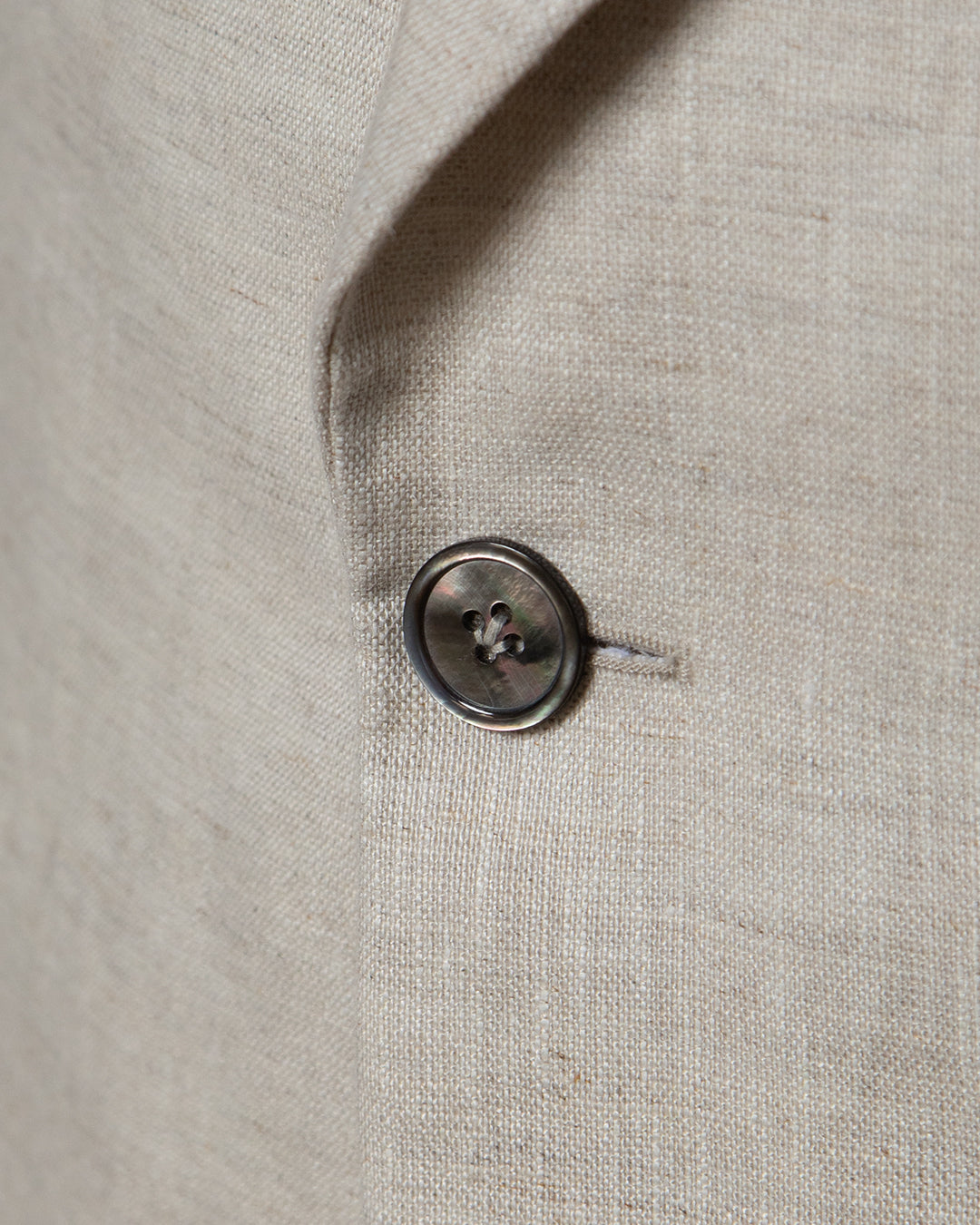 Abito Modernico Lino Avorio con Gilet