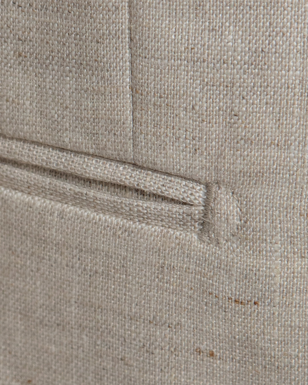 Abito Modernico Lino Avorio con Gilet