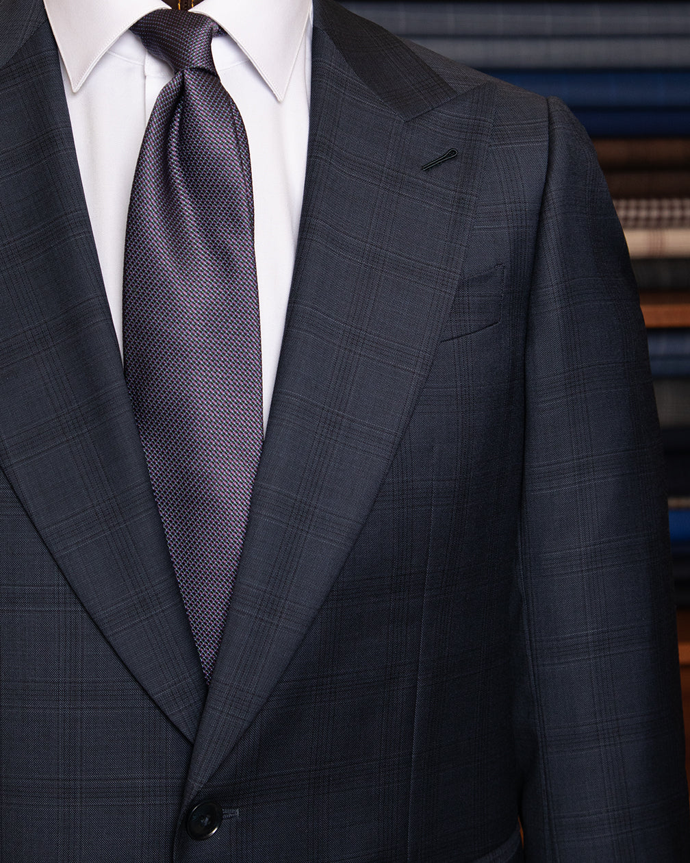 Abito Modernico Principe di Galles Blu