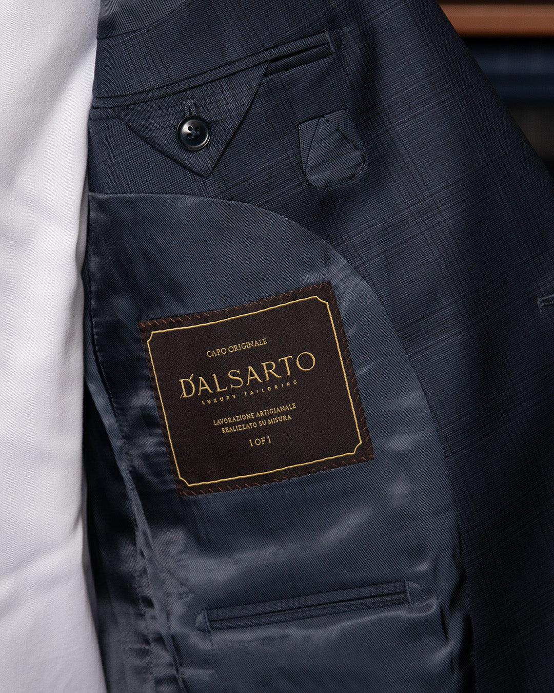 Abito Modernico Principe di Galles Blu