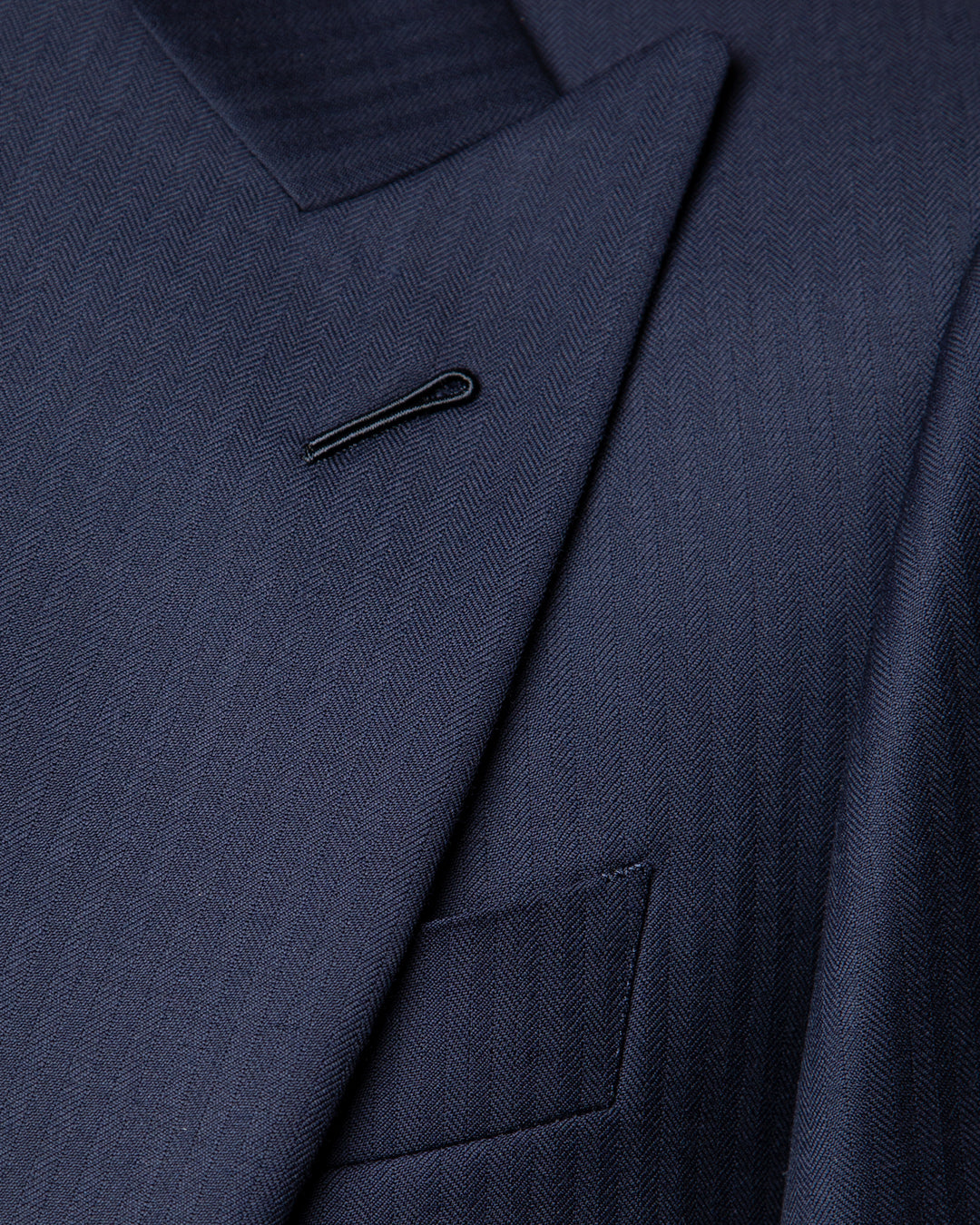 Abito Modernico Blu Scuro Spinato