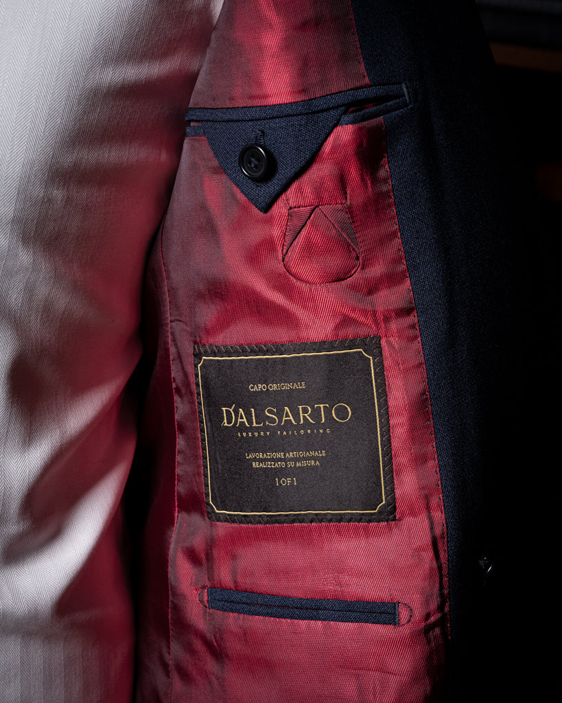 Perugino Blue Denim Suit