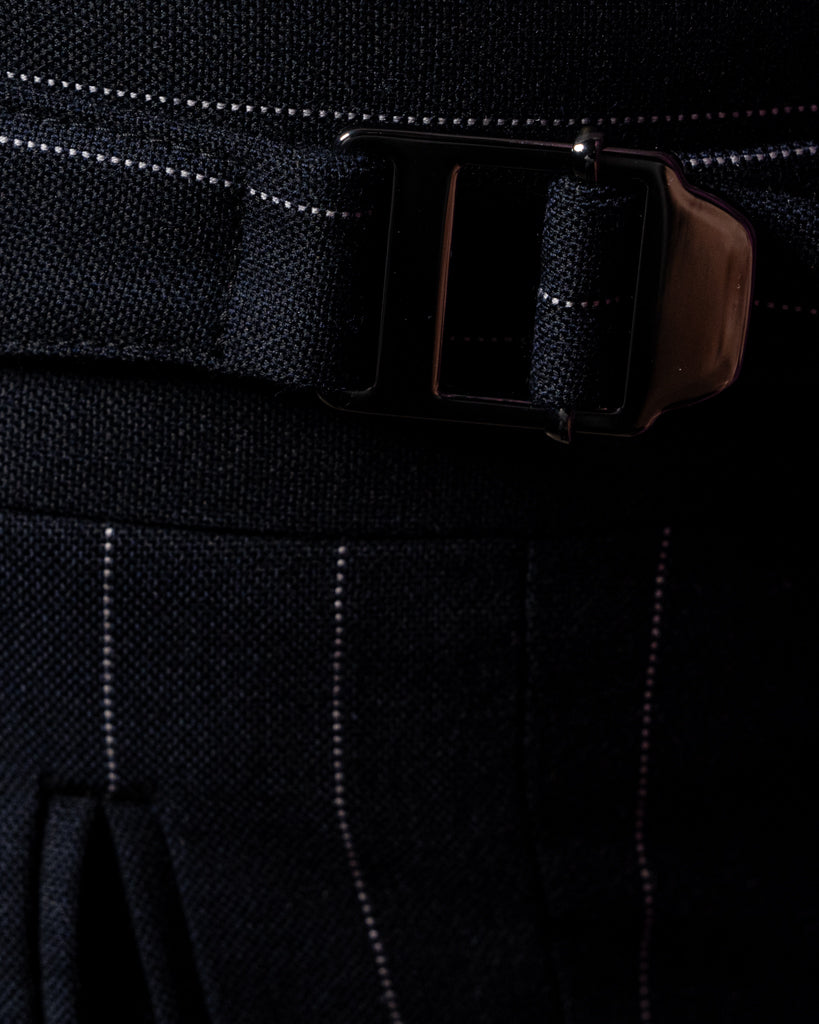 Perugino Blue Pinstripe Suit