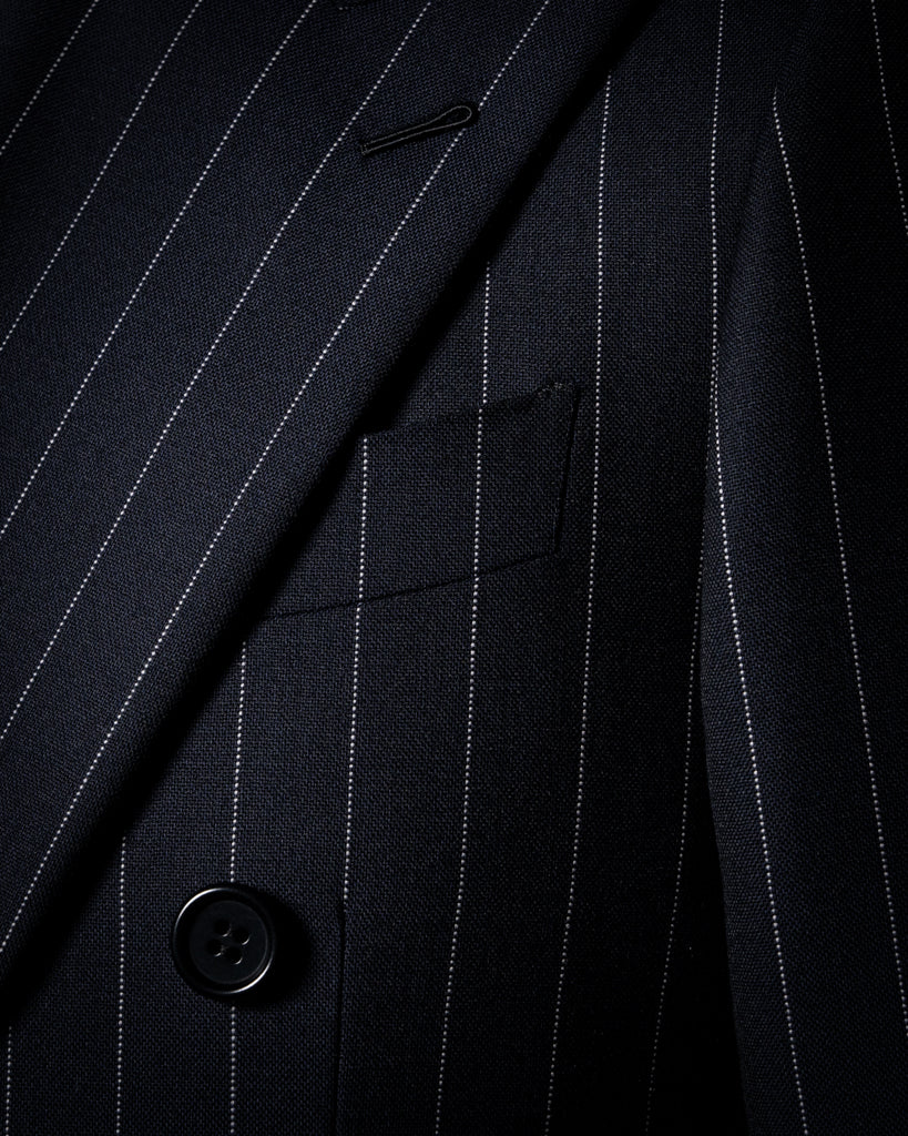 Perugino Blue Pinstripe Suit