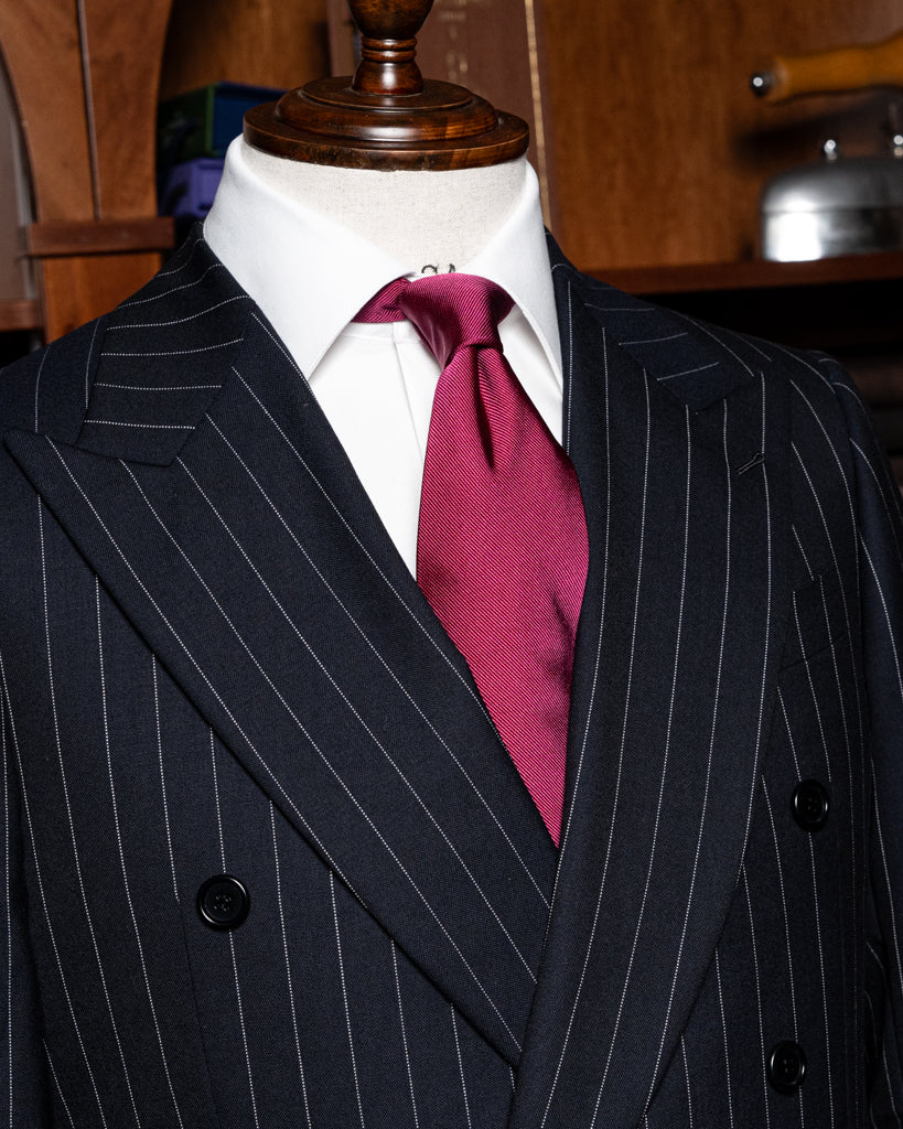 Perugino Blue Pinstripe Suit
