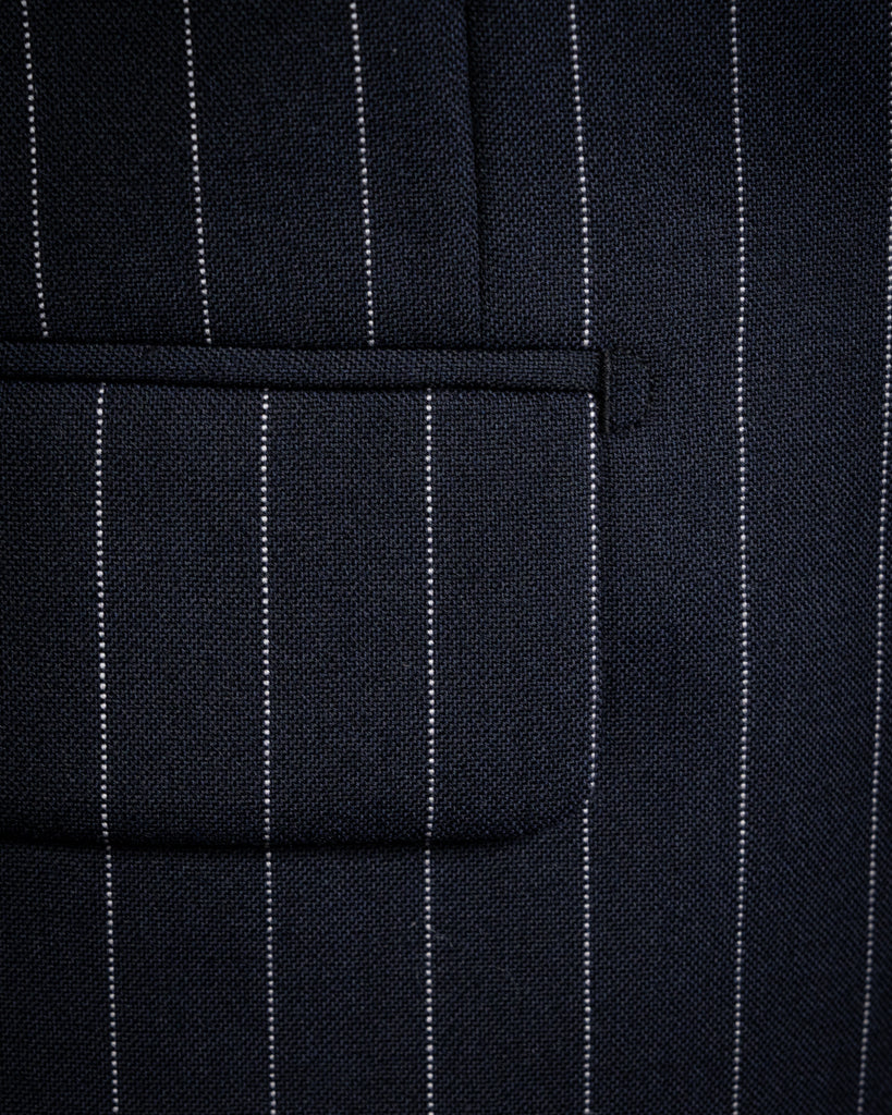 Perugino Blue Pinstripe Suit